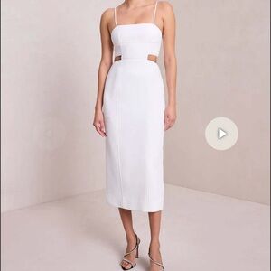 ALC white cutout dress new!